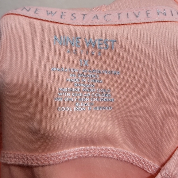 Nine West Active Women's Mock Neck Hoodie Size 1X #508 - Picture 6 of 7